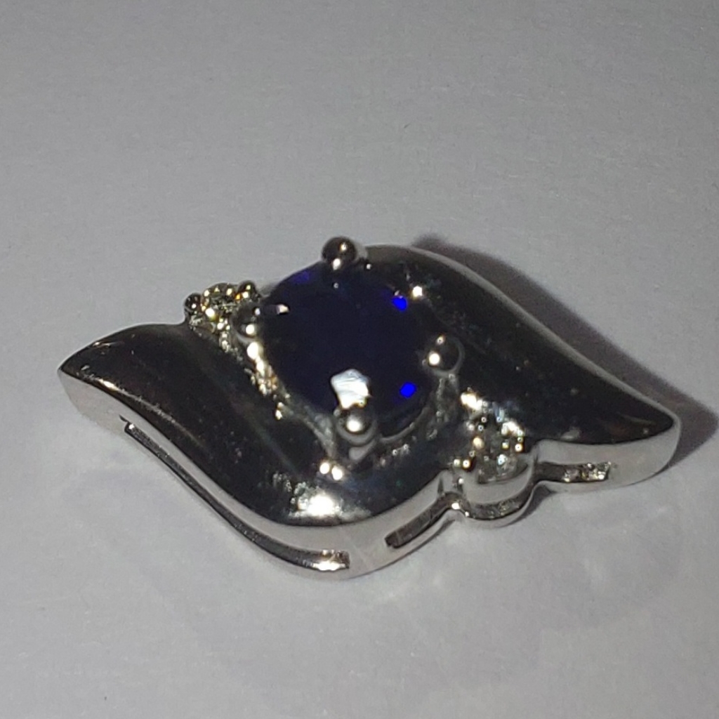 Blue Diamond Pendant